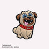 1-Pc Dog Shoe Charm PVC – Bulldog, Labrador, Beagle, Pug Shoe Buckle Accessory for Crocs, Bags & Wristbands