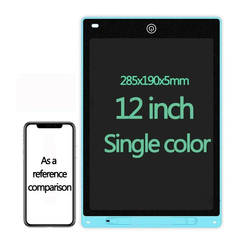 10/12-Inch LCD Writing Tablet – Graffiti Sketchpad and Magic Drawing Board for Kids, Handwriting Blackboard Toy Gift