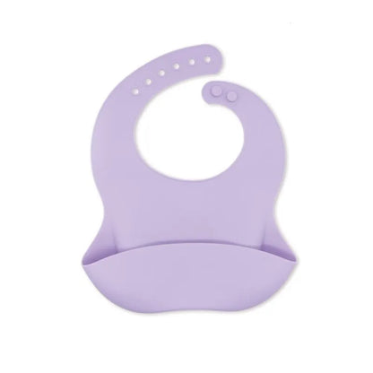 Waterproof Baby Bibs – Adjustable Soft Silicone Feeding Bibs with Cute Cartoon Animal Prints for Boys & Girls - Kidzy Market