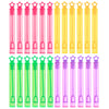 Mini Bubble Wands Party Favors - Assorted 10/24/40-Pack Colorful Round Bubble Soap Bottles & Bubble Stick Sets for Kids, Weddings, Easter