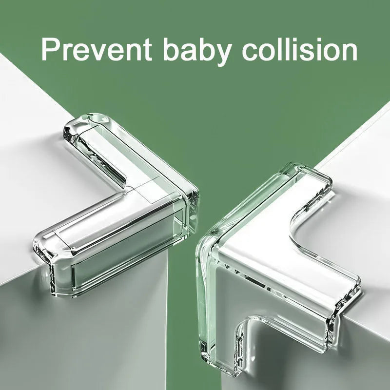 5PCS/10PCS/20PCS Baby Safety Silicone Corner Protectors – Childproof Table Edge Guards