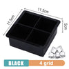 Silicone Ice Cube Tray - 4/6/8/15/160 Grid Square Mold