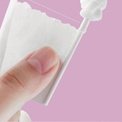 30 Pcs Portable Baby Tongue Cleaner - Disposable Soft Gauze Toothbrush for Infant Oral Care