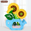 DIY Montessori Flower Pot Craft Kit for Kids Ages 14+ - Non-Weaving Educational Handicraft