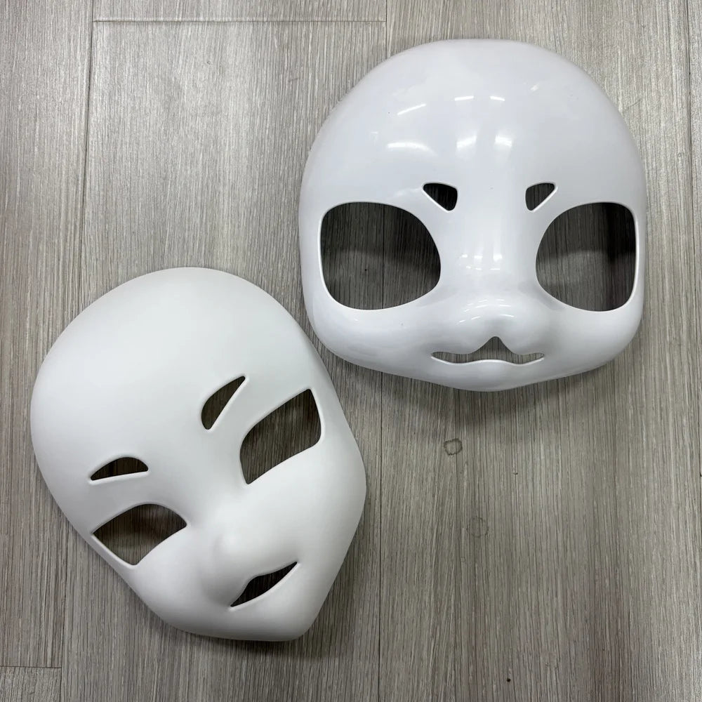 Kigurumi Beast Head Skull Mask – Thick Plastic Furry Animal Cosplay DIY Costume Prop for Halloween & Carnival