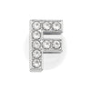 Glitter Rhinestone Alphabet Shoe Charms — Crystal Letter PVC Shoe Decoration for Clogs, Backpacks & Wristbands (2.5–3 cm / 0.98–1.18 in) - 1 Piece