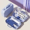 6-in-1 Baby Bottle Cleaner Brush Set – Silicone Bottle & Nipple Brush with Cleaner Collection Tool