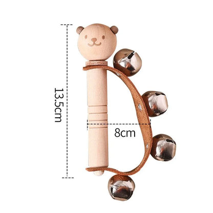 Musical Montessori Toys – Baby Rattle Bell, Drum, Xylophone, and Percussion Set for 0-3 Year Olds, Early Educational Instruments for Kids.