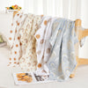 Elinfant 4-Piece Set – Soft Muslin Baby Burp Cloths & Drool Bibs, 60x60cm Comfortable Baby Scarf Blanket - Kidzy Market