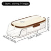 Automatic Rolling Egg Storage Box for Refrigerator - Hand-Held Side Door Rack