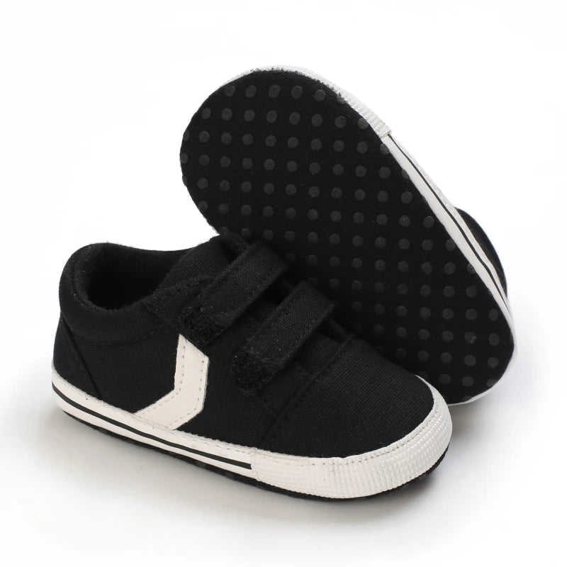 Baby Shoes Boys Canvas Casual Soft Sole Non-Slip Newborn Children Walker Sneakers