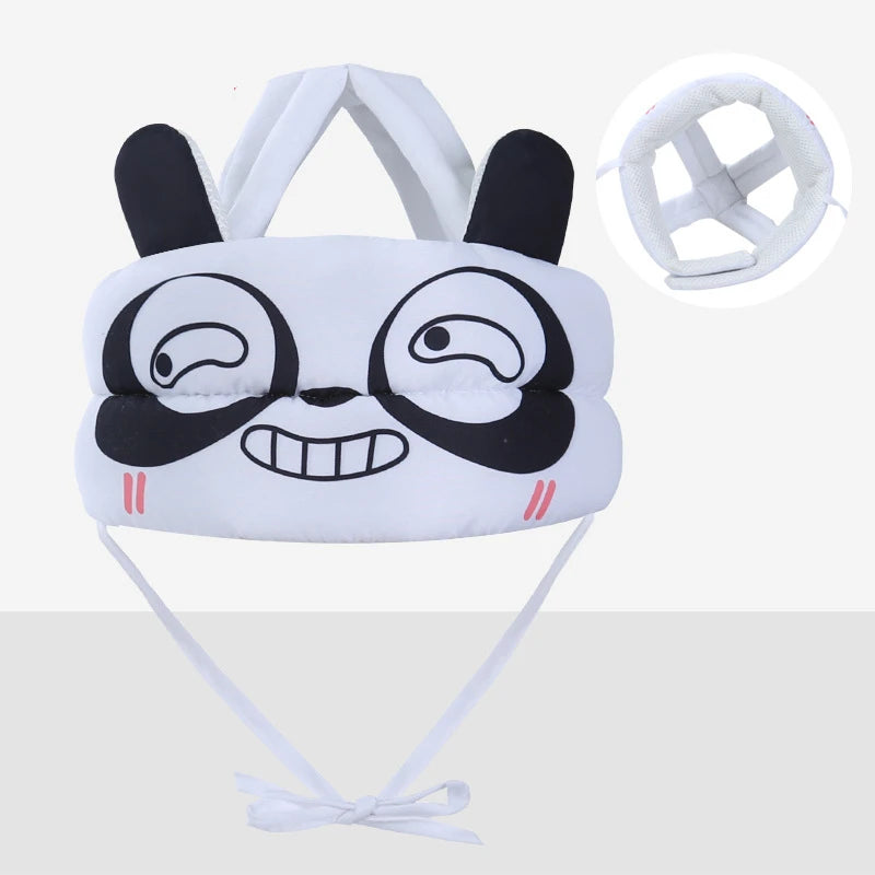 Anti-Collision Baby Walking Hat – Breathable Headrest with Safety Protection for Infants (Cartoon Design)