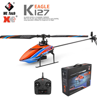 WLtoys K127 RC Helicopter – V911S 2.4G Radio Control with 6-Axis Gyroscope for Kids