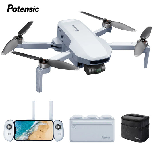 Potensic C0 Mini Drone with 3-Axis Gimbal and 6KM GPS 4K Camera