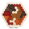 Colorful 3D Wooden Tangram Puzzle – Preschool Educational Math Toy for Kids