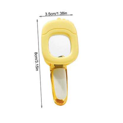 Baby Lighted Nail Clippers – Portable Travel Nail Scissors, Pocket Toe Nail Cutter for On-the-Go