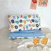 Baby Pillow 30 x 50 cm (12 x 20 in) – Soft Velvet Breathable Headrest, 100% Cotton Fill for Infants & Kids