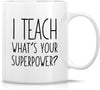 Funny "This Is What an Awesome Biology Teacher Looks Like" 11 oz (320 ml) Ceramic Coffee Mug — Inspirational Teacher Gift