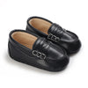 Infant Boys Soft Sole Crib Shoes - Newborn to 12 Months Anti-Slip Moccasins Loafers