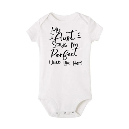 “Don’t Make Me Call My Crazy Uncle” – Funny Baby Bodysuit, Cute Infant Romper for Boys & Girls, Newborn & Toddler Outfit