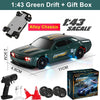 1/64 2.4G High-Speed Drift RC Car with 4WD Four-Wheel Drive Mini RTR