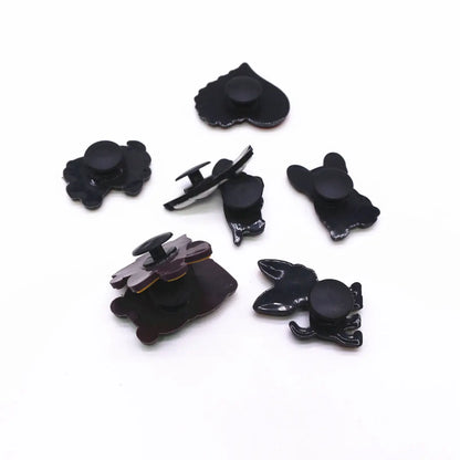 1-Pc Dog Shoe Charm PVC – Bulldog, Labrador, Beagle, Pug Shoe Buckle Accessory for Crocs, Bags & Wristbands