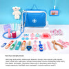 Wooden Doctor and Dentist Pretend Play Set for Kids, Educational Medical Role Play Toy