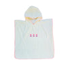 Baby Hooded Bath Towel – Soft Coral Velvet Animal Bathrobe, Warm Swaddle Blanket for Toddlers