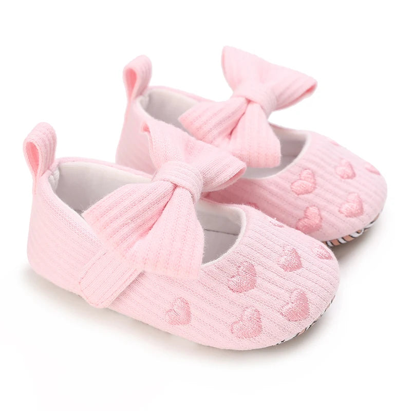 Summer Newborn Infant Baby Girls Princess First Walker Shoes – Soft Sole Sandals & Beach Slippers