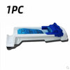 1pc White & Blue Vegetable & Meat Rolling Machine – Stuffed Grape Leaf, Cabbage & Meat Roller Kitchen Gadget