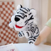 Stuffed Plush Hand and Finger Puppets, Duck Lamb Cow Dog Horse Educational Toy for Kids