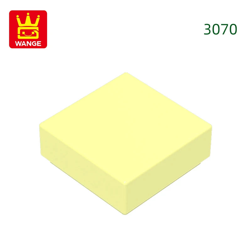 Wange 666PCS Wooden MOC Loose Parts – 1x1 Light Area Building Blocks, DIY Toy Assembly Set for Children, Compatible with Bricks, Gift with Storage Box