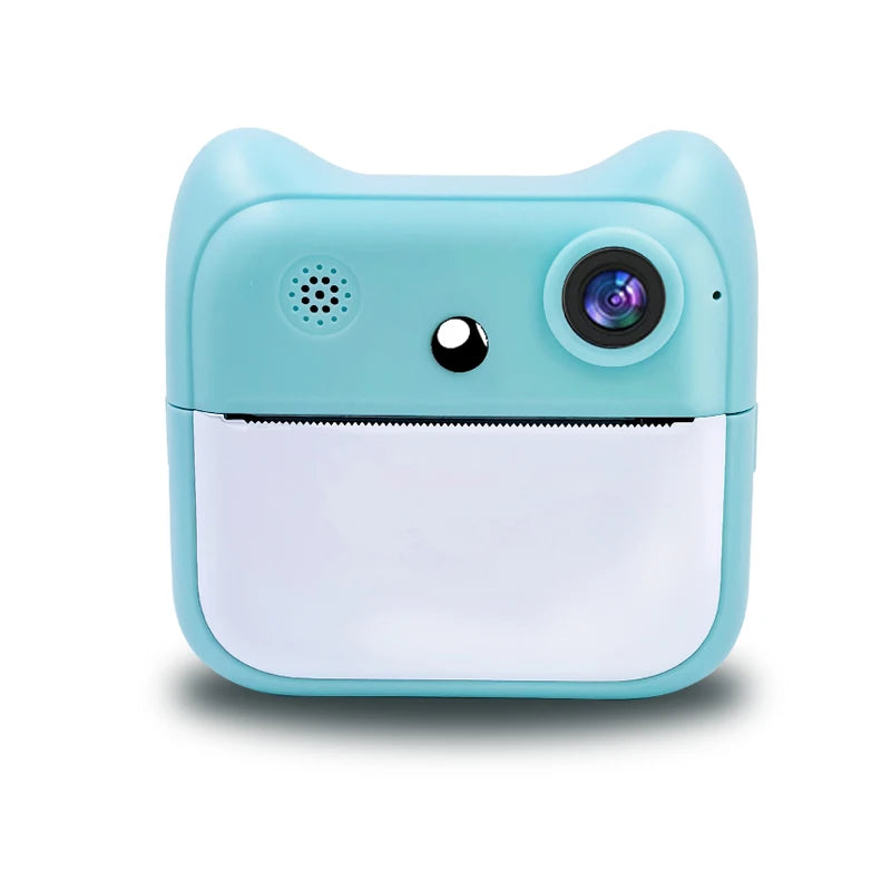 Kids Instant Print Camera Toy with 1 Roll of Print Paper, Christmas and Birthday Gift for Boys and Girls Ages 3-12