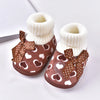 Plush Baby Boots, Boy Girl Shoes, Winter Infant Boots, Fur Ugg Warm Boot for Kids, Lightweight Toddler Stroller Shoes