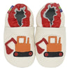 Carozoo Baby Shoes – Leather Children Slippers, Prewalker First Walking Shoes for Newborn Boys & Girls