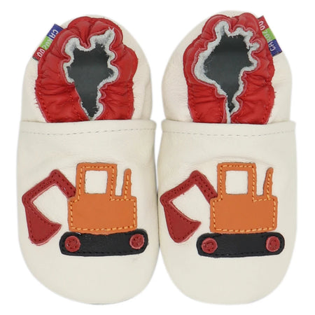 Carozoo Baby Shoes – Leather Children Slippers, Prewalker First Walking Shoes for Newborn Boys & Girls