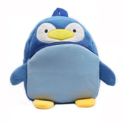 Baby Girls Plush Backpack - Cute 3D Cartoon Animal School Bag for Toddlers 0-4Y - Kidzy Market