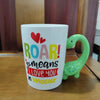 1-Piece Ceramic Kids Fruit Mug — Strawberry, Pumpkin & Pineapple Handgrip Coffee & Milk Cup | Cute Breakfast & Birthday Gift