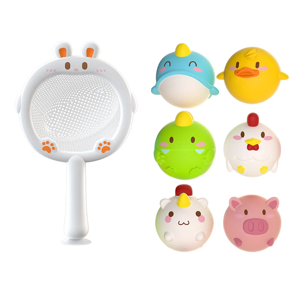 Baby LED Light Up Bath Toy – Soft Rubber Floating Luminous Duck for Kids