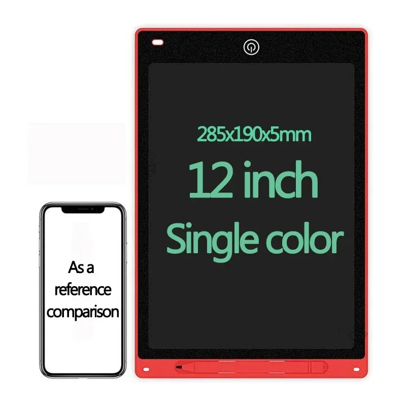 10/12-Inch LCD Writing Tablet – Graffiti Sketchpad and Magic Drawing Board for Kids, Handwriting Blackboard Toy Gift