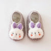 Cartoon Rabbit Baby Plush Floor Socks Non-Slip Warm Indoor Toddler Prewalker Slippers