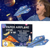 Cartoon Airplane Origami Toy Colorful Paper with Tutorial 3D Handmade Educational Material