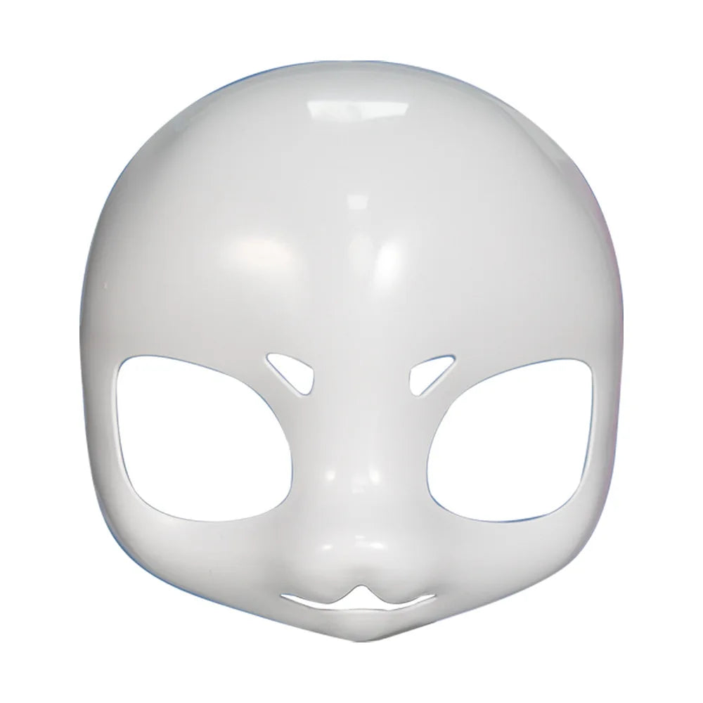 Kigurumi Beast Head Skull Mask – Thick Plastic Furry Animal Cosplay DIY Costume Prop for Halloween & Carnival