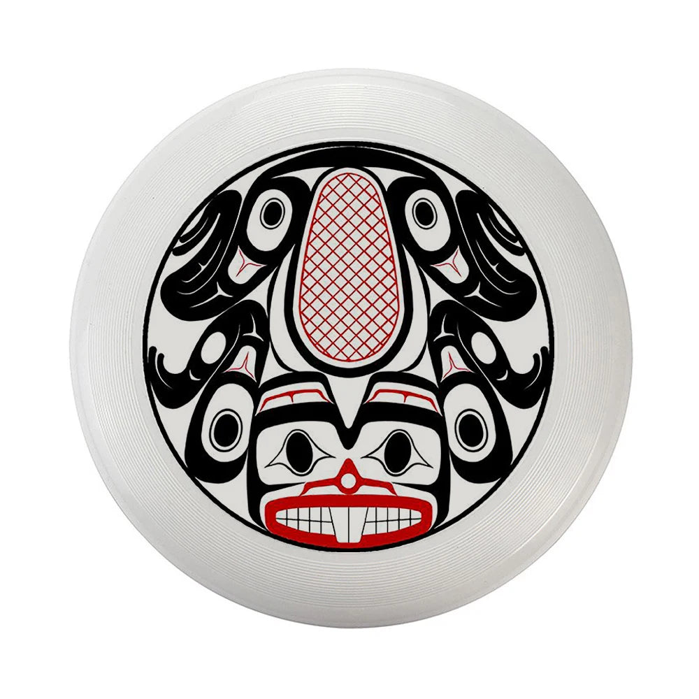 Flying Disc Frisbee - 200mm (7.9 in) & 275mm (10.8 in) Portable Flying Saucer for Outdoor Sports, Kids & Adults