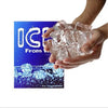 Water-to-Ice Close-Up Magic Trick Prop — Transparent Frozen Hands Illusion, Reusable Rubber Bowl