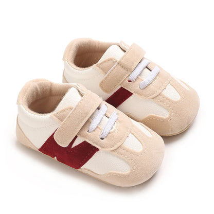 Newborn Baby Classic Sneakers – Anti-Slip Casual Shoes for Boys & Girls, 0-18 Months