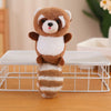 20cm Cute Raccoon Plush Pendant Keychain, Backpack Accessory Gift