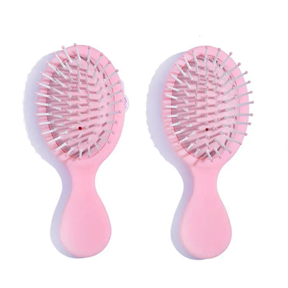 Girls Hair Comb – Candy Color Hairbrush for Scalp Massage, Wet & Curly Detangle Brush for Women and Kids, Baby Pink