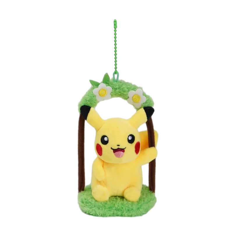 Pokemon Pikachu Mew Squirtle Charmander Plush Toy Keychain – Kawaii School Bag and Backpack Pendant