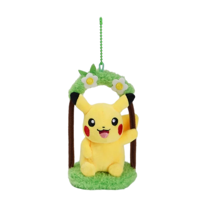 Pokemon Pikachu Mew Squirtle Charmander Plush Toy Keychain – Kawaii School Bag and Backpack Pendant